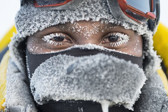 cara de tener frio